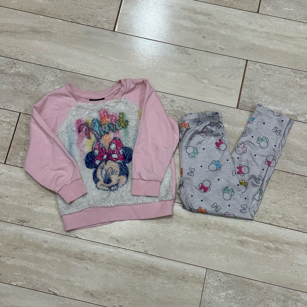 Disney Minnie Matching Set 4T